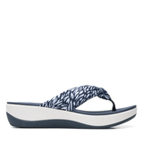 Clarks Sandals Clarks Womens Arla Glison Sandals - Navy Abstract