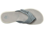 Clarks Sandals Clarks Womens Breeze Sea Sandals - Blue Grey