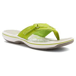 Clarks Sandals Clarks Womens Breeze Sea Sandals - Lime