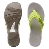Clarks Sandals Clarks Womens Breeze Sea Sandals - Lime