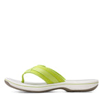 Clarks Sandals Clarks Womens Breeze Sea Sandals - Lime