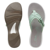 Clarks Sandals Clarks Womens Breeze Sea Sandals - Pale Green