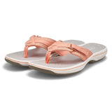 Clarks Sandals Clarks Womens Breeze Sea Sandals -Peach