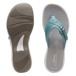 Clarks Sandals Clarks Womens Breeze Sea Sandals - Teal