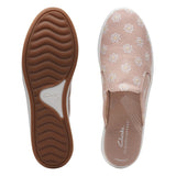 Clarks Sandals Clarks Womens Breeze Shore Slide Shoes - Taupe Combination