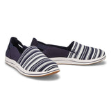 Clarks Sandals Clarks Womens Breeze Step Shoes - Navy/White