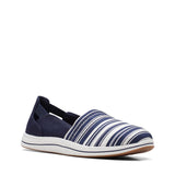 Clarks Sandals Clarks Womens Breeze Step Shoes - Navy/White
