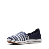 Clarks Sandals Clarks Womens Breeze Step Shoes - Navy/White