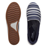 Clarks Sandals Clarks Womens Breeze Step Shoes - Navy/White