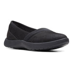 Clarks Sandals Clarks Womens Cloudsteppers Adella Pace Loafers - Black