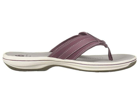 Clarks Sandals Purple / 5 / M Clarks Womens Breeze Sea Sandals - Purple