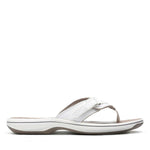 Clarks Sandals White Synt / 5 / M Clarks Womens Breeze Sea Sandals - White