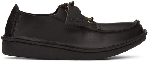 Clarks Shoe 7 / M / Black Leather Clarks Mens Trek Veldt Moccasins - Black Leather