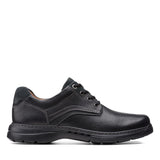 Clarks Shoe Black / 7 / M Clarks Mens Un Brawley Pace Lace Up Shoes - Black