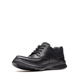 Clarks Shoe Clarks Mens Cotrell Edge Lace Up Shoes - Black Smooth