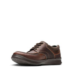 Clarks Shoe Clarks Mens Cotrell Edge Lace Up Shoes - Brown Oily