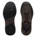 Clarks Shoe Clarks Mens Wave 2.0 Vibe Sneakers (Wide) - Dark Brown