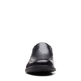 Clarks Shoe Clarks Mens Whiddon Step Slip On Loafers - Black Leather