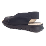 Cloud Footwear Shoe Cloud Footwear Womens Magnifique Sandals - Black Velvet