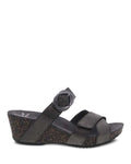 Dansko Sandals Dansko Womens Susie Wedge Sandal -  Graphite