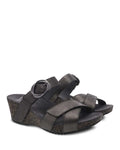 Dansko Sandals Dansko Womens Susie Wedge Sandal -  Graphite