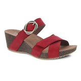 Dansko Sandals Dansko Womens Susie Wedge Sandal -  Red