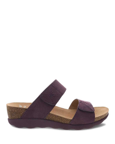 Dansko Sandals Purple / 5 US 35 EU / M Dansko Womens Maddy Wedge Sandals -  Purple