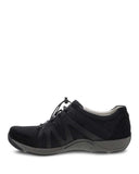 Dansko Shoe Dansko Womens Henriette Sneakers - Black/Black Suede