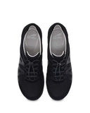 Dansko Shoe Dansko Womens Henriette Sneakers - Black/Black Suede