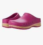 Dansko Shoe Dansko Womens Kane Molded Clogs - Fuschia