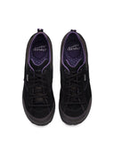 Dansko Shoe Dansko Womens Paisley Suede Walking Shoes - Black/Black