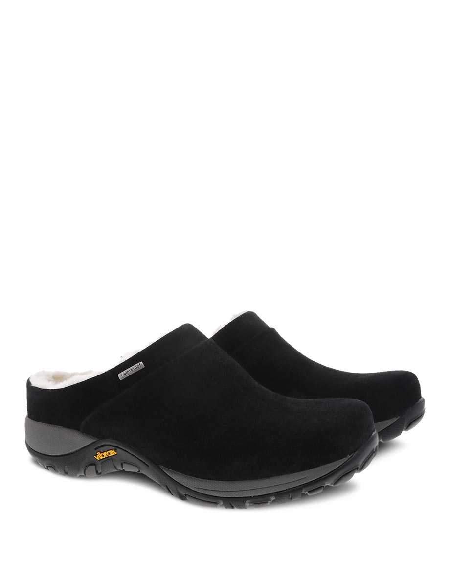 Dansko Shoe Dansko Womens Parson Slip On Shoes - Black Suede