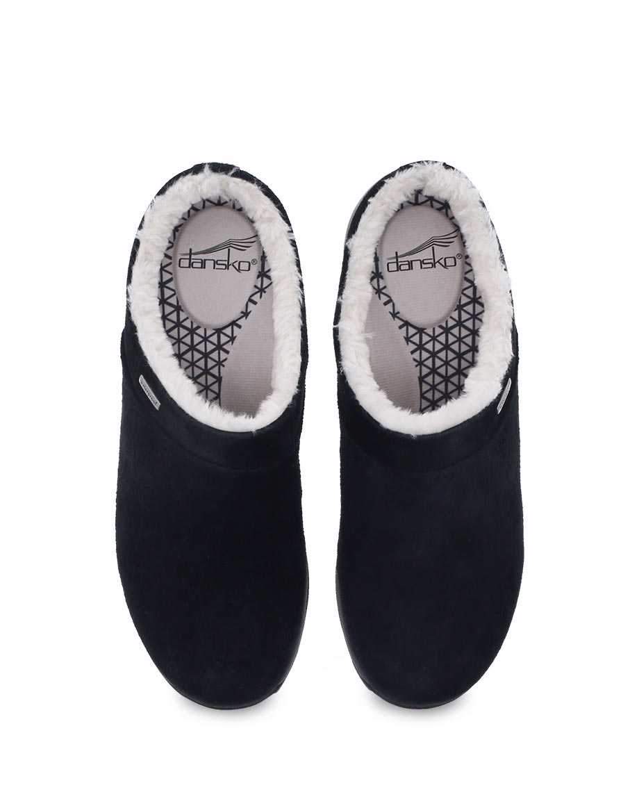 Dansko Shoe Dansko Womens Parson Slip On Shoes - Black Suede