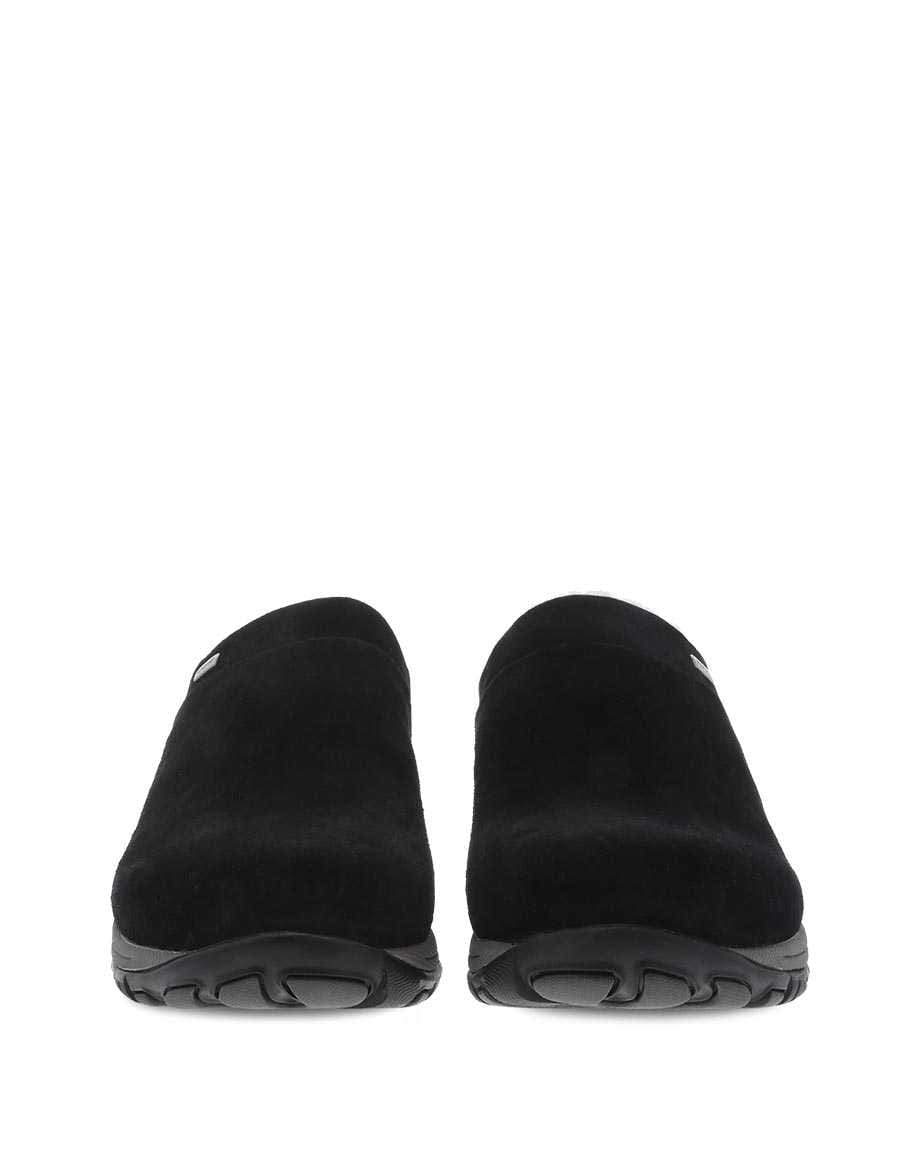 Dansko Shoe Dansko Womens Parson Slip On Shoes - Black Suede