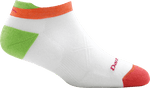 Darn Tough Vermont Socks Darn Tough Womens Vertex Running No Show Tab Ultra-Light Sock 1016 - White