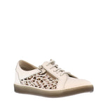 Dorking Shoe EU 35 / US 5 / M / White/ Cheetah Dorking Womens Karen Lace Shoes - Blanco/ Blanco/ Plata