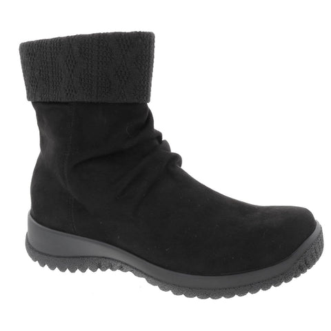 Drew Shoe BLACK/BLACK STRETCH / 5 / W Drew Womens Kalm boots - Black