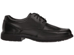 Drew Shoe Black Leather / 7 US / 4W Drew Mens Park Dress Shoes - Black Leather