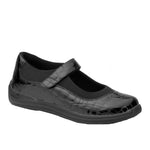 Drew Shoe Drew Womens Rose MaryJane Shoes - Black Croc