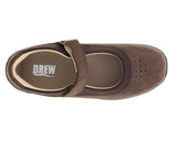 Drew Shoe Drew Womens Rose MaryJane Shoes - Brown Foil
