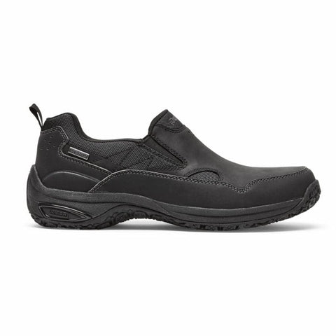 Dunham Shoe Dunham Mens Cloud Plus Slip On Shoes - Black