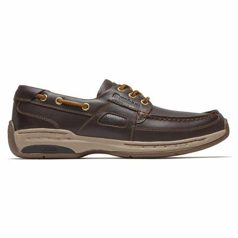Dunham Shoe Tan / 7.5 / 2E Dunham Mens Captain LTD Boat Shoes - Tan