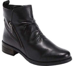 Earth Boots Earth Womens Alana Skellig Ankle Boots (Wide) - Black