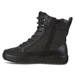 Ecco Boots Ecco Womens Soft 7 Tred Lace Boots - Black