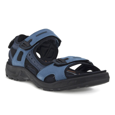 Ecco Sandals Blue / 39 EU / M Ecco Mens Offroad Yucatan Sandals - Retro Blue/Marine