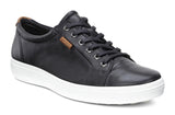 Ecco Shoe Ecco Mens Soft 7 Sneakers - Black Droid