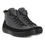 Ecco Shoe Ecco Mens Soft 7 Tred Boot - Titanium Black