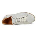 Ecco Shoe Ecco Mens Street Tray Sneakers - White/Cashmere
