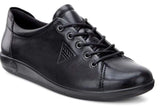 Ecco Shoe Ecco Womens Soft 2.0 Sneakers - Black