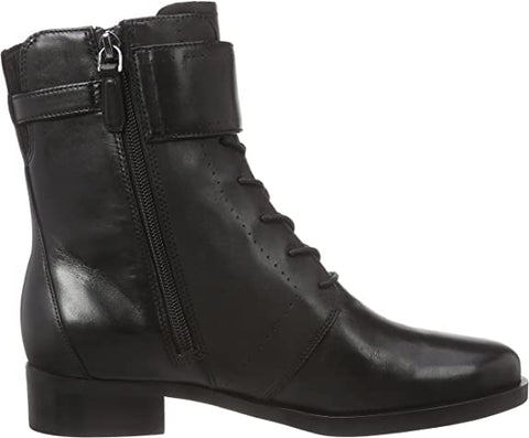 Ecco Shoe Ecco Womens Soft Boot- Black
